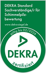 DEKRA zertifizierter Sachverständiger für Schimmelpilzbewertung